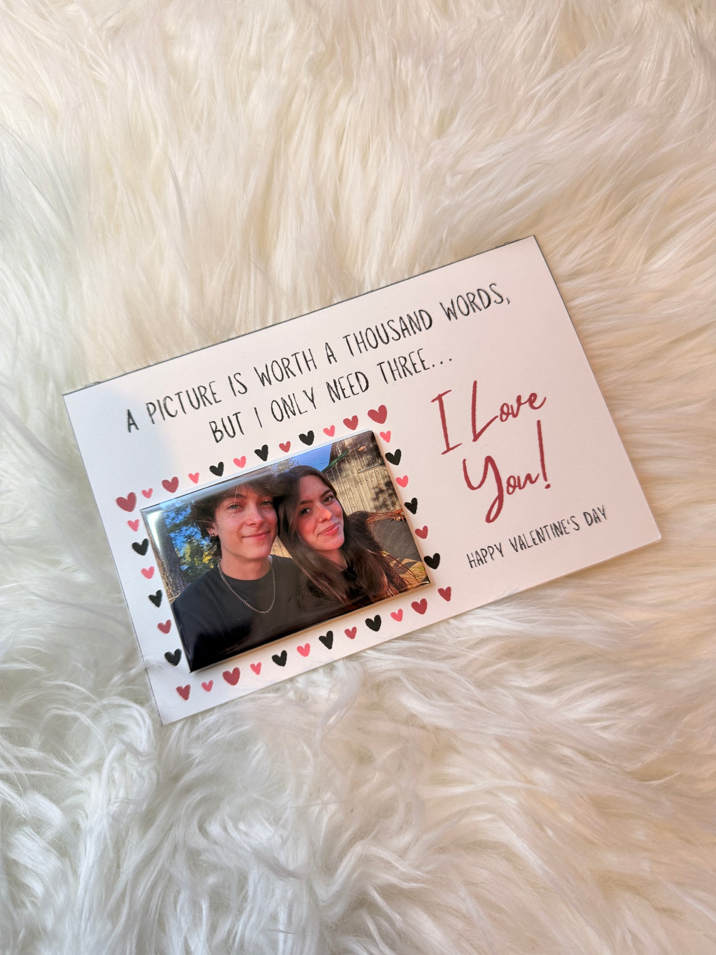 Valentines Magnet Greeting Card