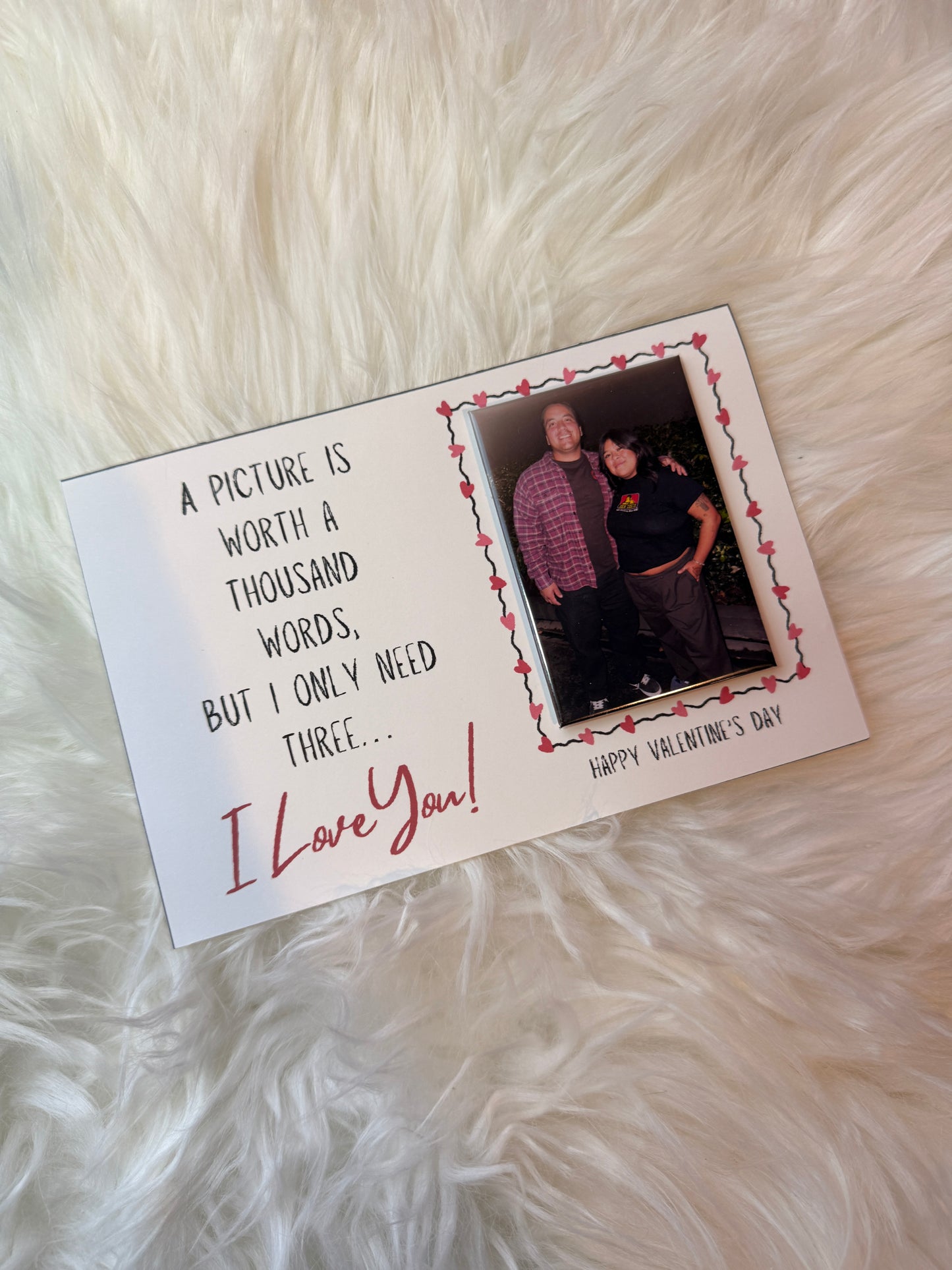 Valentines Magnet Greeting Card